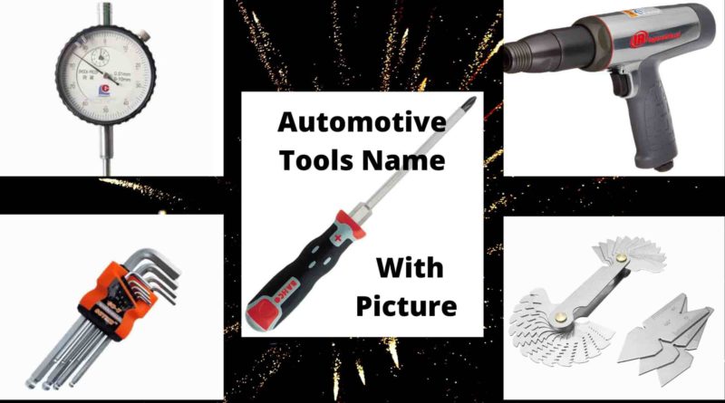 car tools names